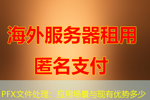 PFX文件处理：应用场景与现有优势多少